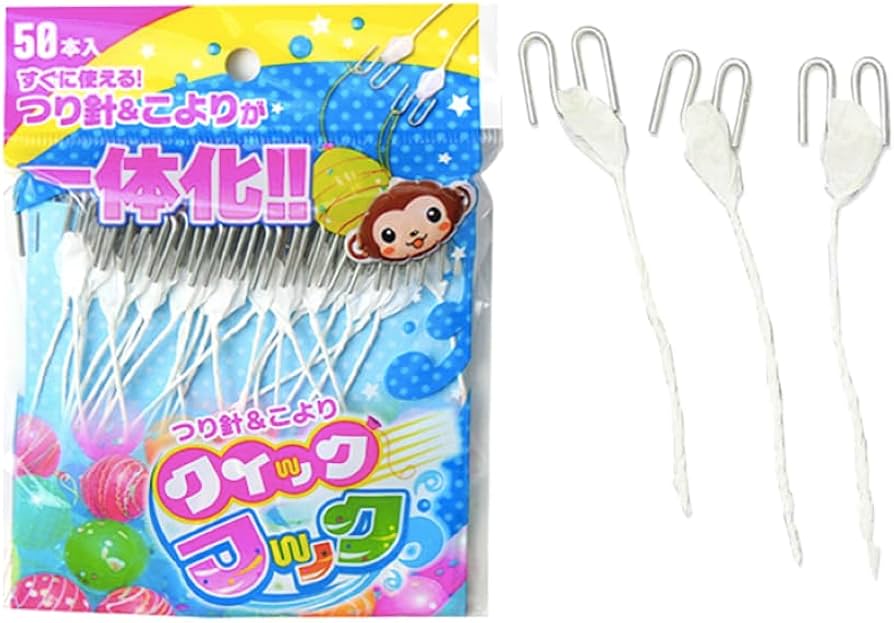 Amazon | ヨーヨー釣り クイックフック 50入 水ヨーヨー すぐに使える